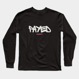 PAYED SOCIETY~ WATER WAVE Long Sleeve T-Shirt